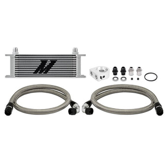 compare product Mishimoto Universal 13 Row Oil Cooler Kit (Silver)