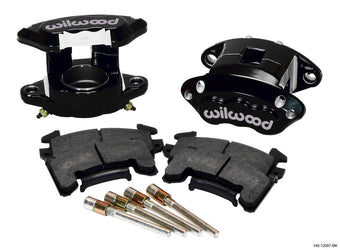 compare product Wilwood D154 Front Caliper Kit - Black 2.50in Piston 1.04in Rotor