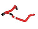 aFe Bladerunner 2 - 1/4 IN Aluminum Hot Charge Pipe Black 20 - 23 Ford Explorer/Explorer ST - Red - My Store