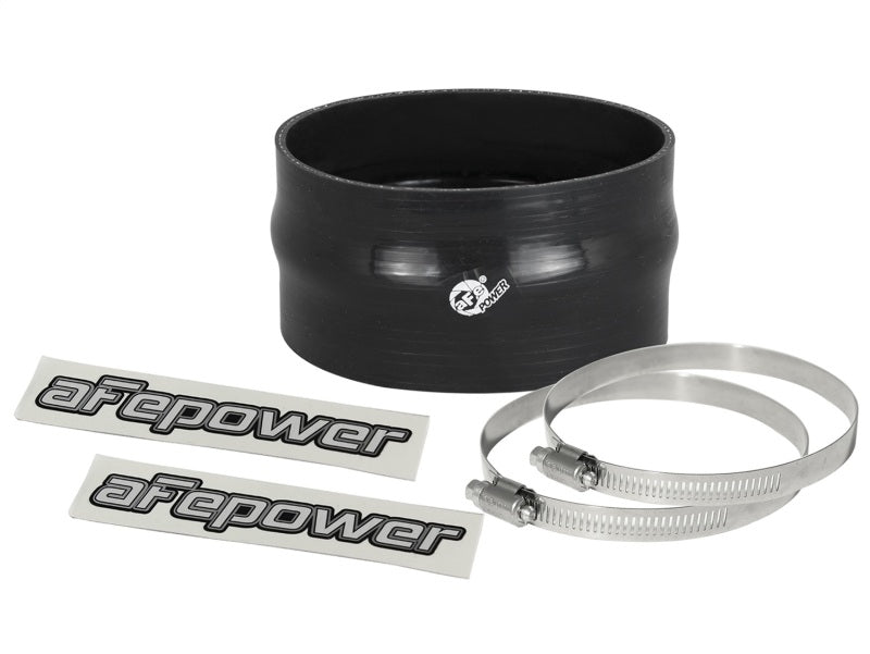 aFe Magnum FORCE CAI Univ. Silicone Coupling Kit (3.875in. ID / 2.25in. L) Straight Coupler w/Hump - My Store