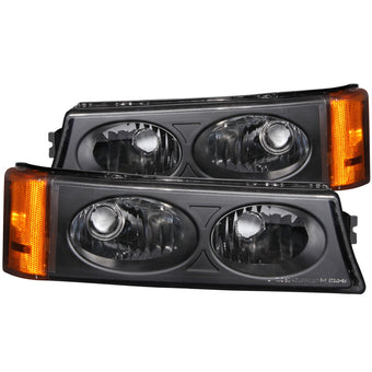 compare product ANZO 2003-2006 Chevrolet Silverado 1500 Euro Parking Lights Black