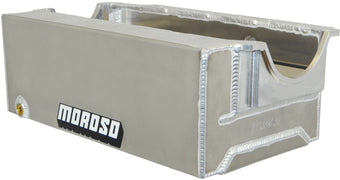 compare product Moroso Pre-85 Chevrolet Small Block (w/No Cross Member) Wet Sump 9.5qt 7.25in Aluminum Oil Pan