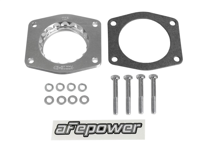 aFe Silver Bullet Throttle Body Spacers BMW M3 (E36) 92 - 99 L6 3.0/3.2L *96 - 99 3.2L - 50 State Legal* - My Store