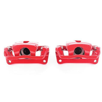compare product Power Stop 12-17 Ford F-150 Rear Red Calipers w/Brackets - Pair