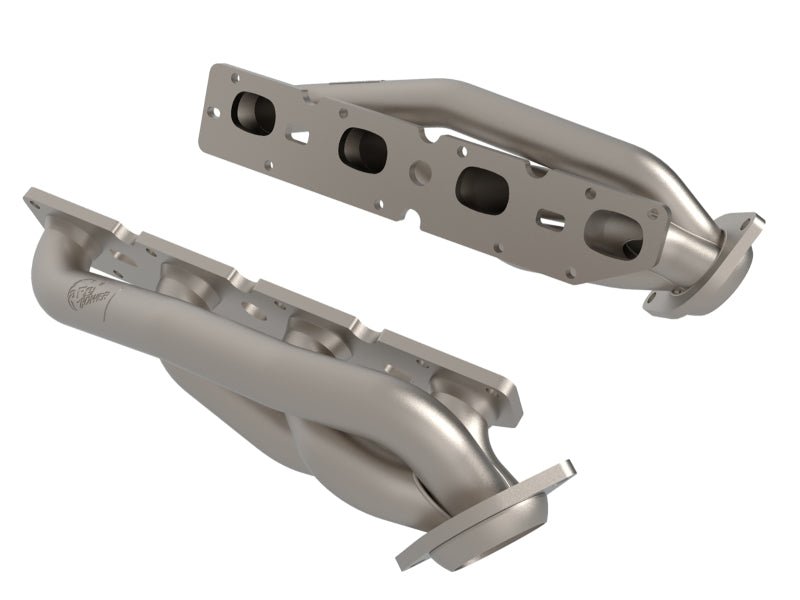 aFe Twisted Steel 11 - 21 Jeep Grand Cherokee (WK2) 5.7L V8 Headers - Titanium (Ceramic Coated) - My Store