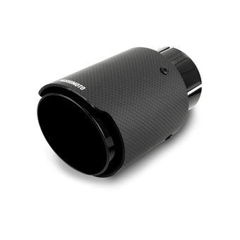 compare product Mishimoto Carbon Fiber Muffler Tip 2.5in Inlet 3.5in Outlet Black