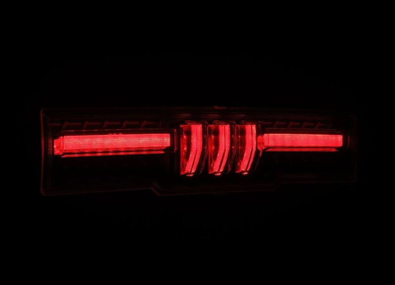 AlphaRex 21 - 24 Toyota GR86 / 21 - 24 Subaru BRZ NOVA - Series Prismatic LED Fourth Brake Light Blk Smoke - My Store
