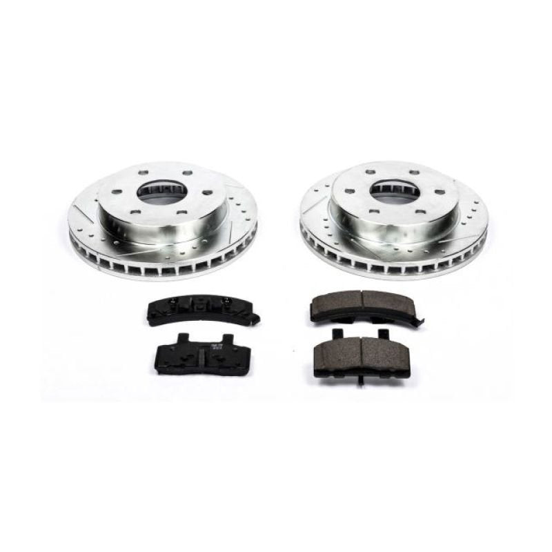 Power Stop 99 - 00 Cadillac Escalade Front Z23 Evolution Sport Brake Kit - My Store