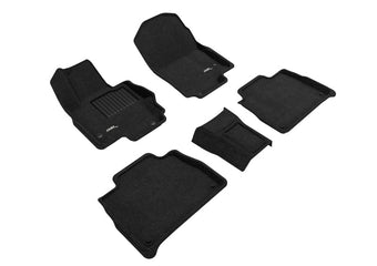 compare product 3D MAXpider 20-22 Mercedes-Benz Gle-Class 5-Seat SUV (W167) Elegant 1st 2nd Row - Set (Black)