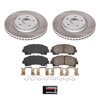 compare product Power Stop 2023 Nissan Z Front Semi-Coated Rotor Kit