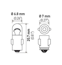 Hella Bulb 3899 24V 3W BA7s T2 - My Store
