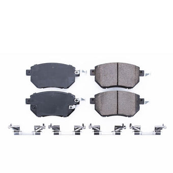 compare product Power Stop 03-06 Infiniti FX35 Front Z17 Evolution Ceramic Brake Pads w/Hardware