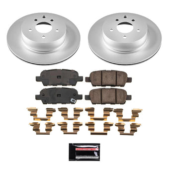 compare product Power Stop 20-22 Cadillac CT4 Front Z17 Coated Brake Kit