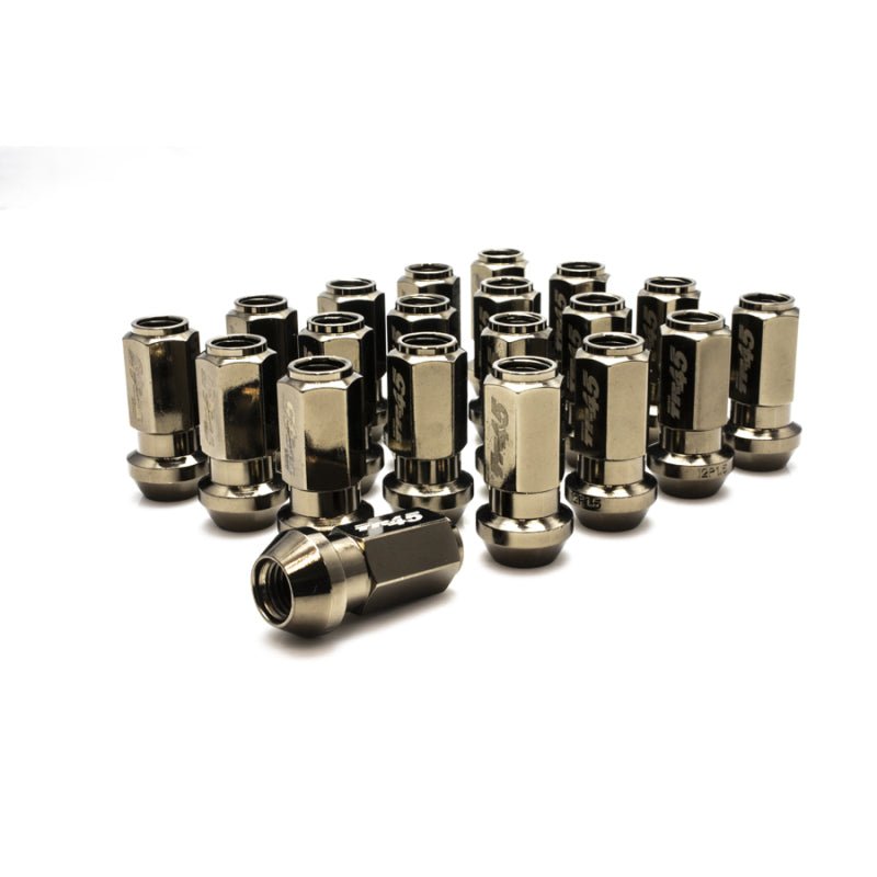 Wheel Mate Muteki TR45 Open End Lug Nuts - Titanium Finish - 12x1.25 - 45mm - My Store
