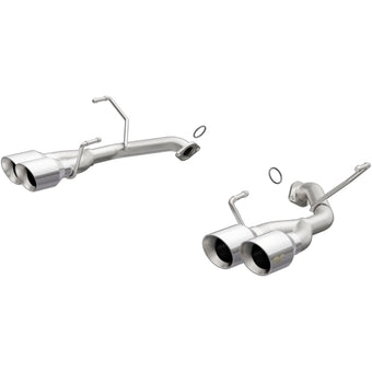 compare product MagnaFlow 11-14 Subaru Impreza / 15-19 Subaru WRX/STI Competition Axle Back w/ Quad Polished Tips