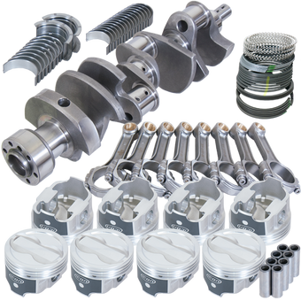 compare product Eagle Chevy LT1350 1Pc 3.750in Crank 5.700in I-Beam Rods -18cc 4.030in Pistons Rotating Assembly