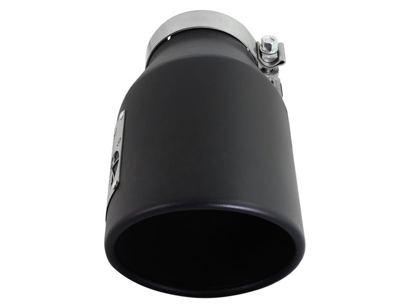 aFe Diesel Exhaust Tip Bolt On Black 4in Inlet x 6in Outlet x 12in - My Store