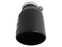 aFe Diesel Exhaust Tip Bolt On Black 4in Inlet x 6in Outlet x 12in - My Store
