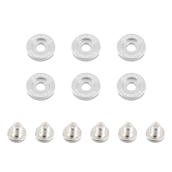 compare product Mishimoto Small Fender Washer Kit (6pcs) - Silver