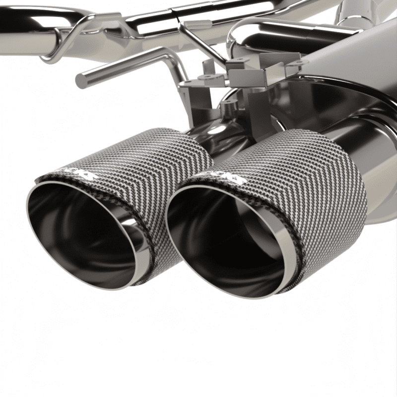 Kooks 18 - 24 Ford Mustang GT 5.0 3in. Valved Touring Cat - Back Exhaust - Carbon Tips - My Store