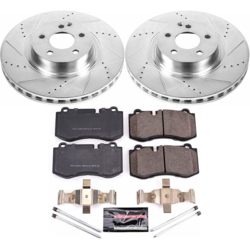 Power Stop 07 - 08 Mercedes - Benz CL550 Front Z23 Evolution Sport Brake Kit - My Store