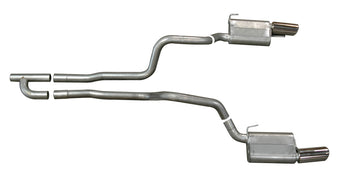 compare product Gibson 05-10 Ford Mustang Base 4.0L 2.5in Cat-Back Dual Exhaust - Stainless