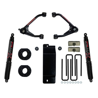 compare product Skyjacker 2007-2013 GM 1500 4WD 3.5-4in UCA Lift Kit w/Rear Black Max B8500 Shocks