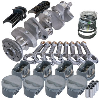 compare product Eagle Chevy 350 3.480in Crank 5.700in I-Beam Rods -5cc Flat Top 4.030in Pistons Rotating Assembly