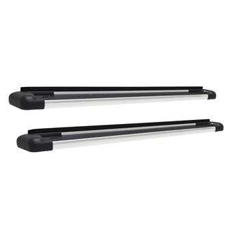 compare product Westin SG6 Polished Aluminum Running Boards 85.5 in - Polished