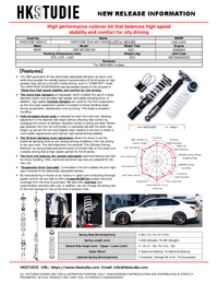 HKS HKSTUDIE SUSPENSION with CANCELLER for G80/G82 - My Store