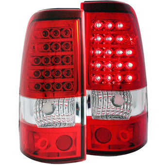 compare product ANZO 2003-2006 Chevrolet Silverado 1500 LED Taillights Red/Clear