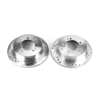 compare product Power Stop 95-05 Chrysler Sebring Rear Evolution Drilled & Slotted Rotors - Pair