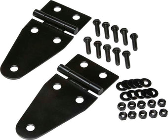 compare product Kentrol 55-95 Jeep CJ/Wrangler YJ Hood Hinge Pair - Powdercoat Black