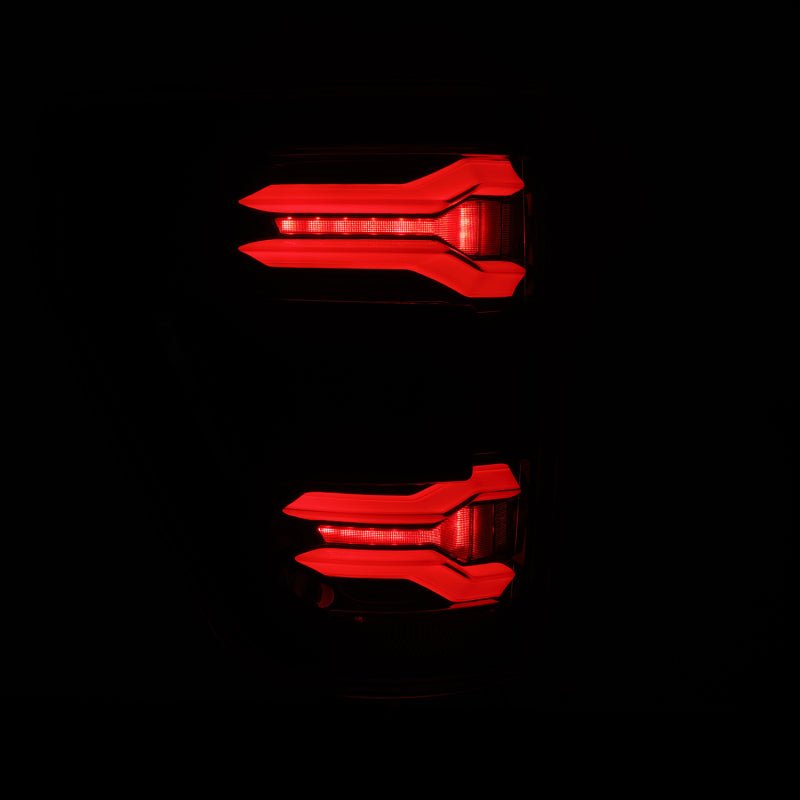 AlphaRex 21 - 23 Ford F - 150 LUXX LED Taillights - Alpha - Black w/ BLIS - My Store