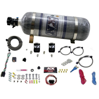 compare product Nitrous Express Universal Fly By Wire Single Nozzle Nitrous Kit w/12lb Composite (Incl TPS Switch)