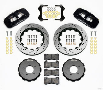 compare product Wilwood AERO6 Front Hat Kit 14.00 Drilled 99-06 BMW E46