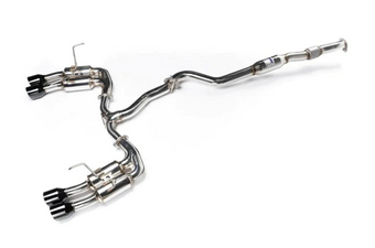 compare product Invidia 2022+ Subaru WRX Gemini Single Layer Quad Black Tip Cat-Back Exhaust