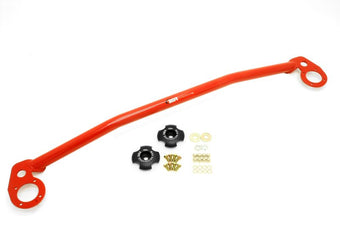 compare product BMR 2010 5th Gen Camaro Front 2-Point Strut Tower Brace - Red
