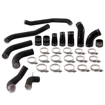 compare product Mishimoto 2017+ Ford F150 3.5L EcoBoost Intercooler Pipe Kit - Wrinkle Black