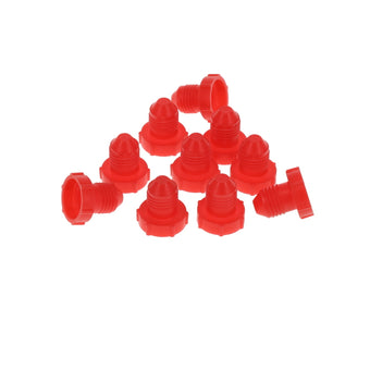 compare product Peterson Fluid Systems Plastic Plug -4AN (Pack of 10)