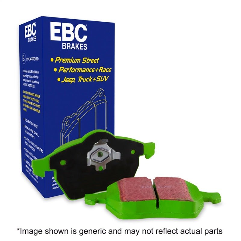 EBC 08 - 09 Buick Allure (Canada) 5.3 Greenstuff Rear Brake Pads - My Store