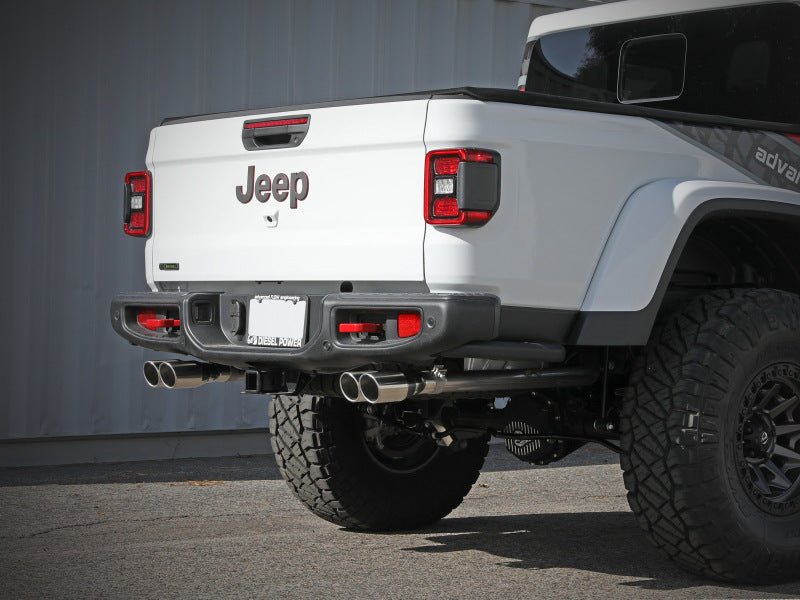 aFe Vulcan Series 3in 304SS Cat - Back 21 Jeep Gladiator V6 - 3.0L (td) - Dual Polished Tip - My Store