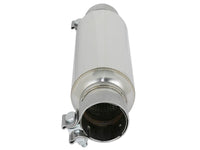 aFe MACH Force - Xp Resonator 2 - 1/2 IN Inlet/Outlet x 4 IN Dia. x 12 IN Body x 15 IN Overall Length - My Store