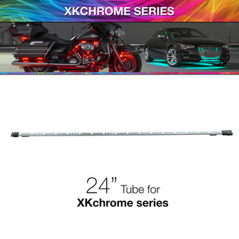 compare product XK Glow 24in Multi Color LED tube for XKchrome & 7 Color Series