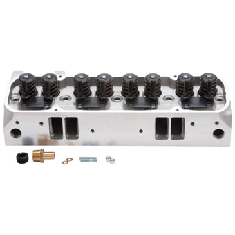 compare product Edelbrock Single Perf Pontiac 72cc Head Comp