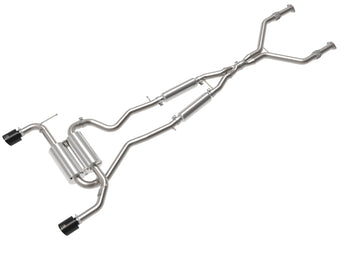 compare product aFe 14-15 Infiniti Q50 V6 3.7L Takeda 2.5in 305 SS Cat Back Exhaust System w/ Black Tips