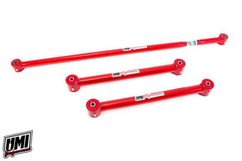 compare product UMI Performance 82-02 GM F-Body Lower Control Arms & On-Car Adjustable Panhard Bar Kit