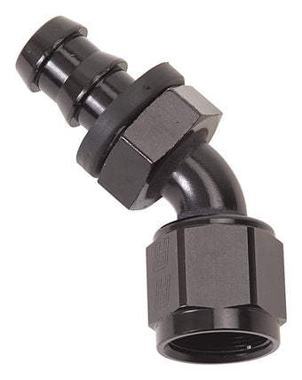 compare product Russell Performance -10 AN Twist-Lok 45 Degree Hose End (Black)
