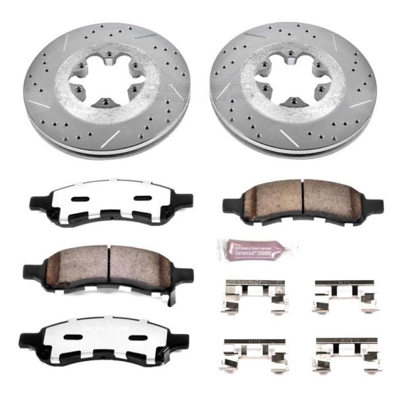 Power Stop 09 - 12 Chevrolet Colorado Front Z36 Truck & Tow Brake Kit - My Store