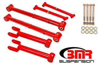 compare product BMR 64-67 A-Body Non-Adj. Rear Suspension Kit - Red